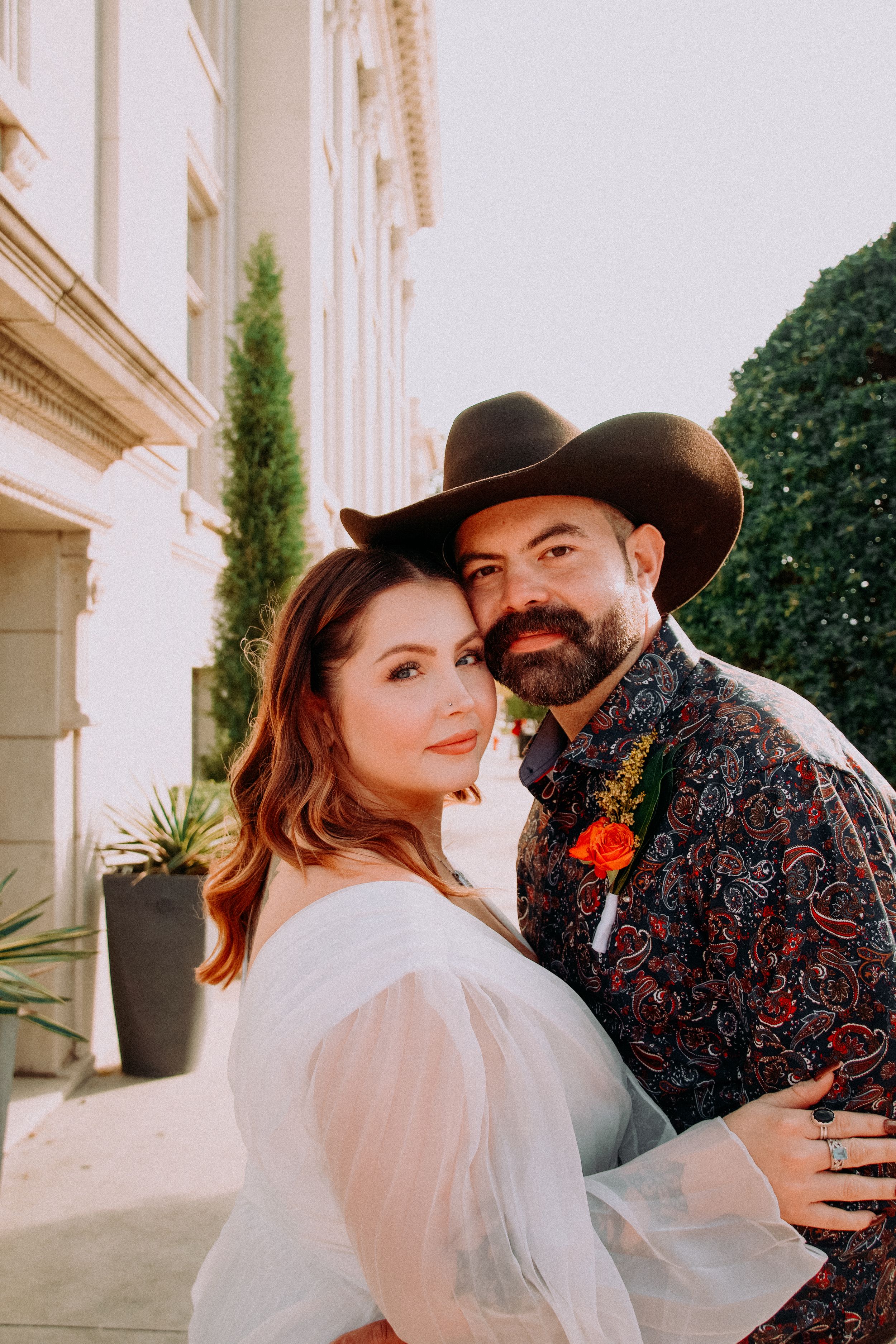 Wedding Married Couple Love Cayna Hunter Photography