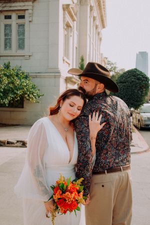 Wedding Married Couple Love Cayna Hunter Photography