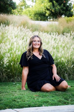 Pretty Girl Outside Downtown OKC Cayna Hunter Photography