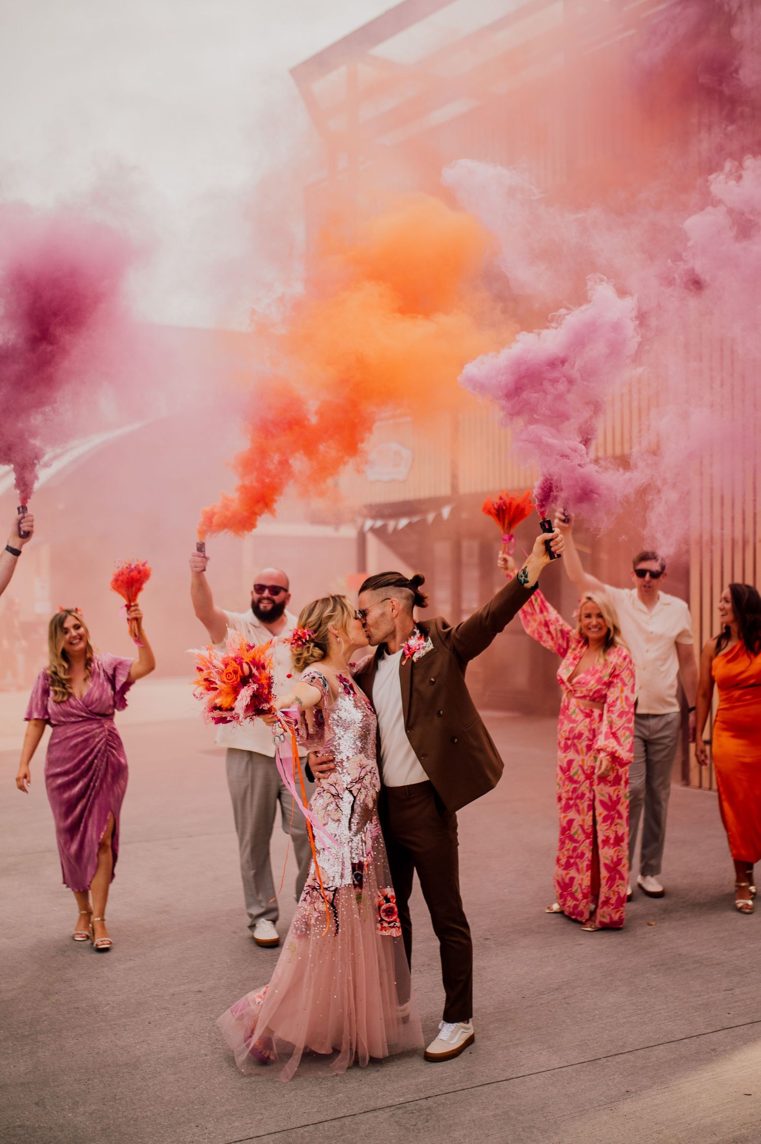 Colourful Wedding Photography. Worcestershire Wedding photographer.