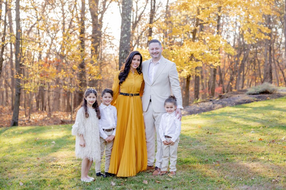 Family photography session in Franklin Lakes, NJ