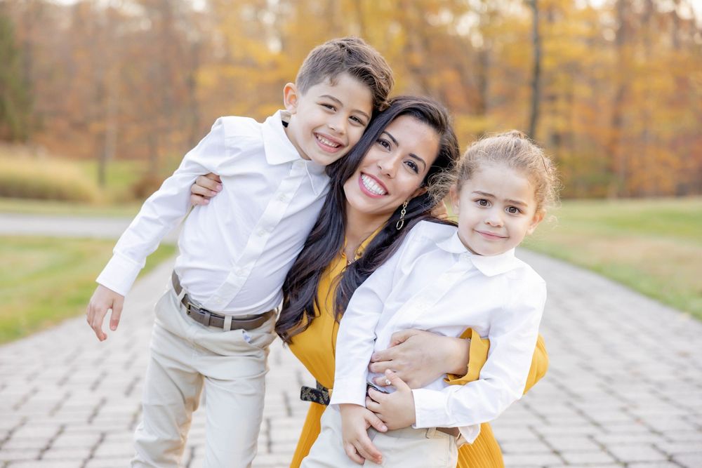 Family photography session in Franklin Lakes, NJ