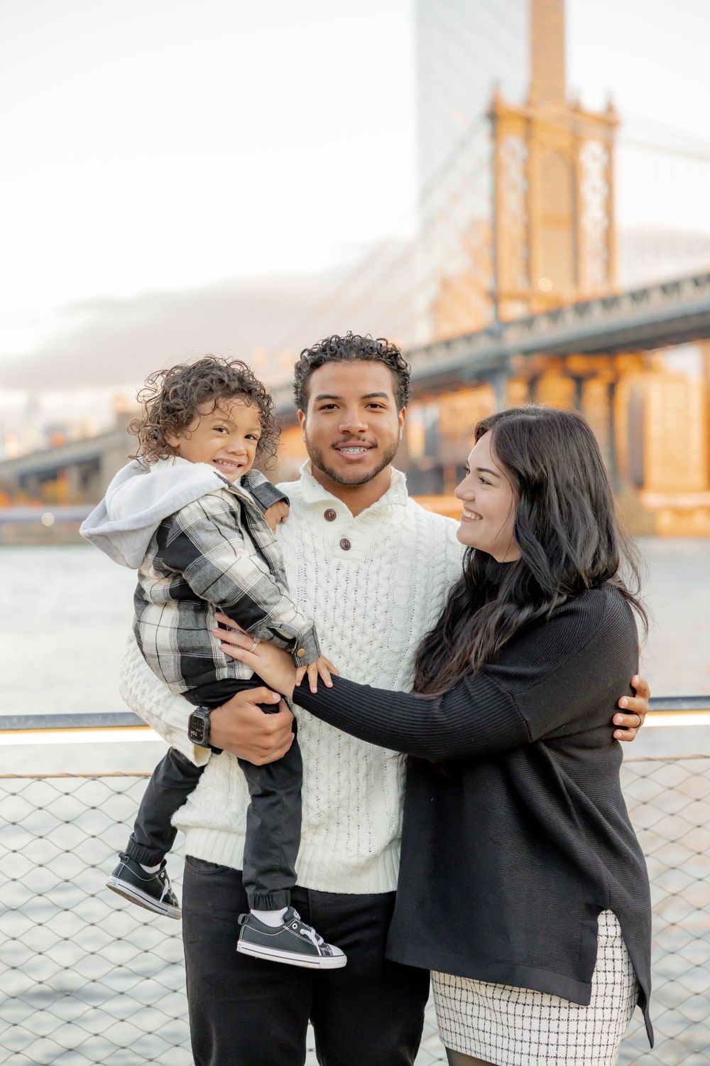 Sunrise Session at Brooklyn Bridge Park in Dumbo, NYC
