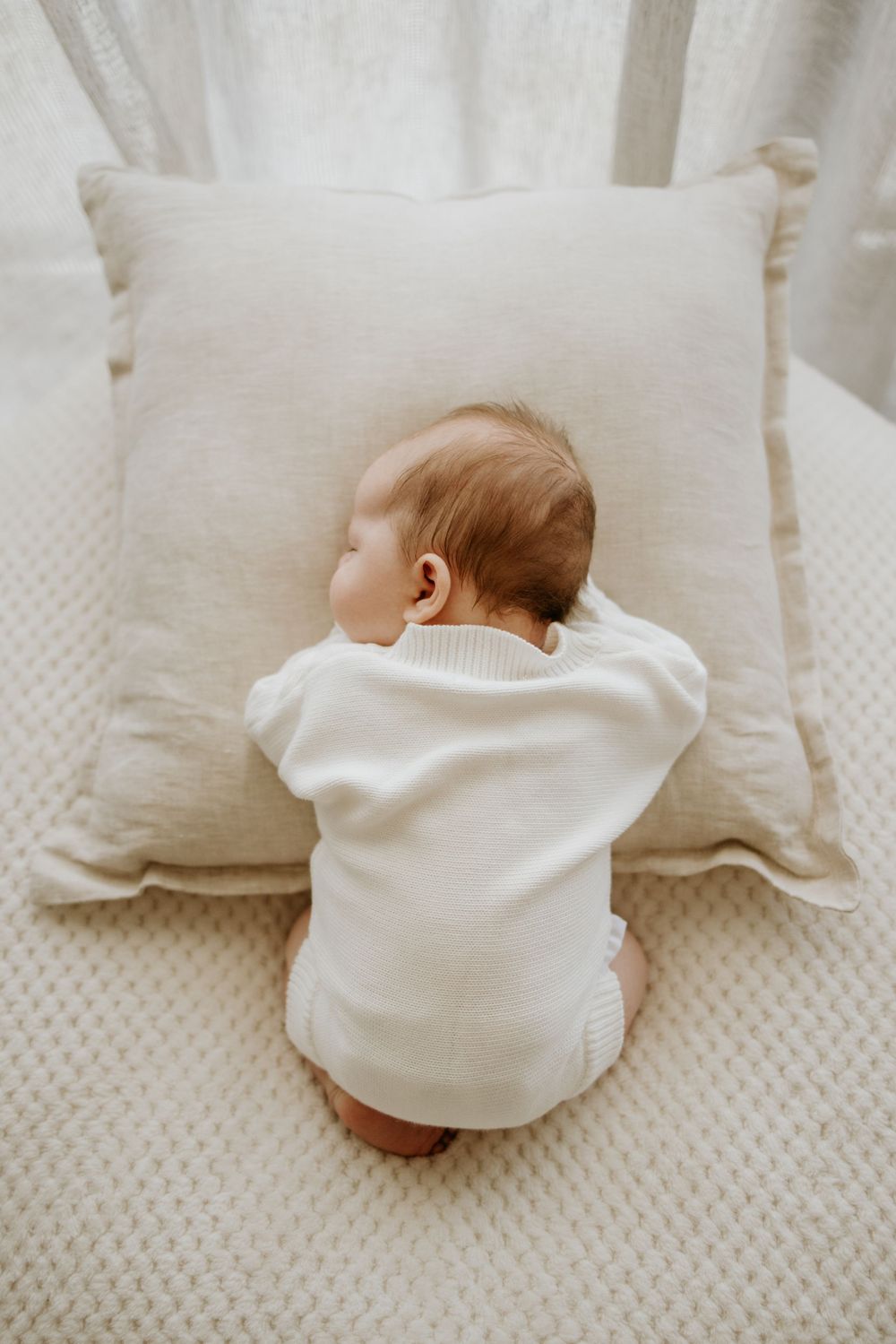 Adelaide newborn photographer - newborn baby boy sleeping