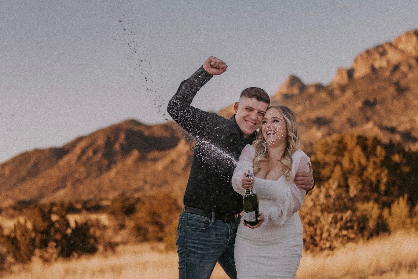 Albuquerque couples session. LGBT friendly wedding photographer New Mexico. Adventure elopement photographer New Mexico. Queer photographer.