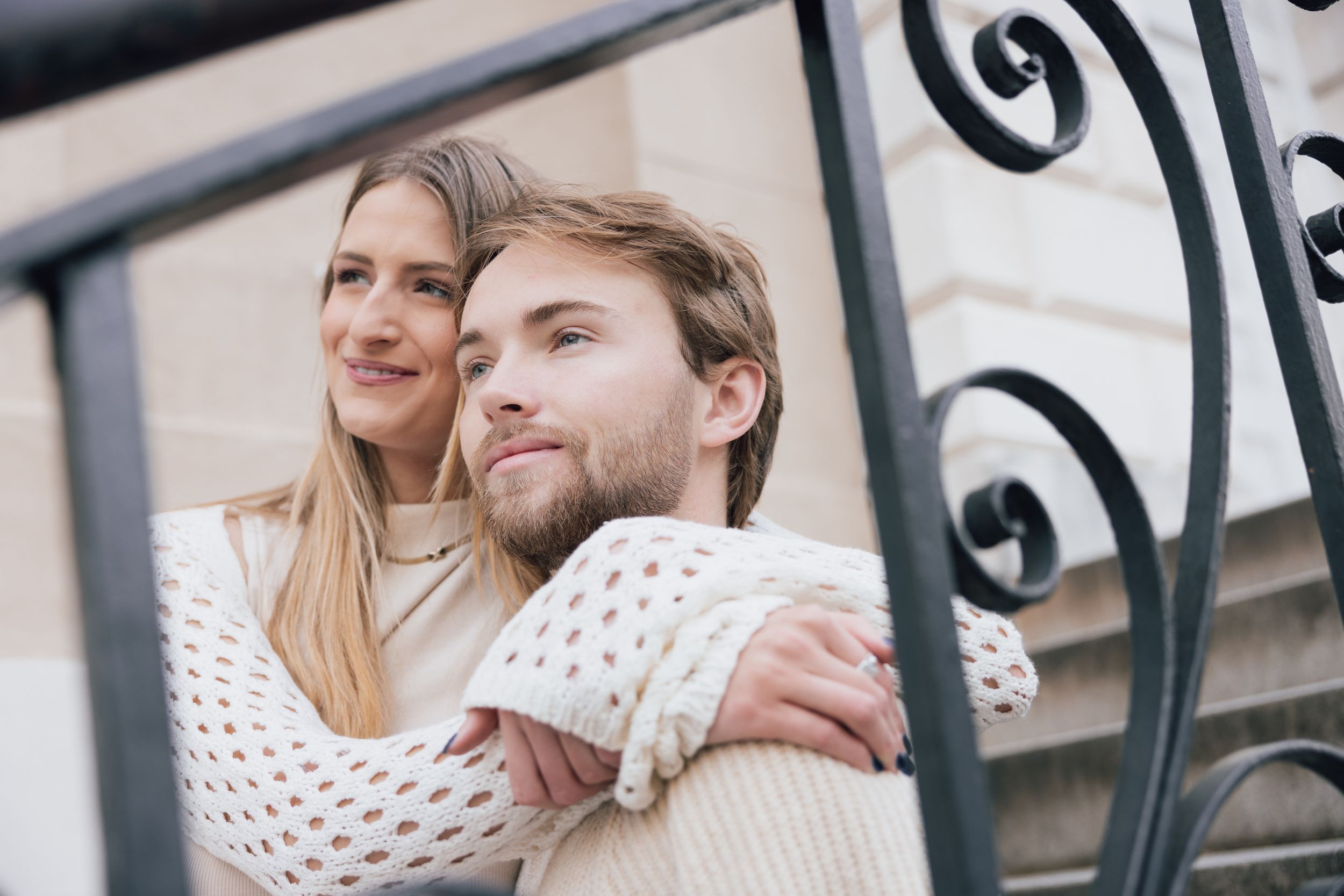 Outdoor Lifestyle Couples Portrait Session Downtown Charleston, SC