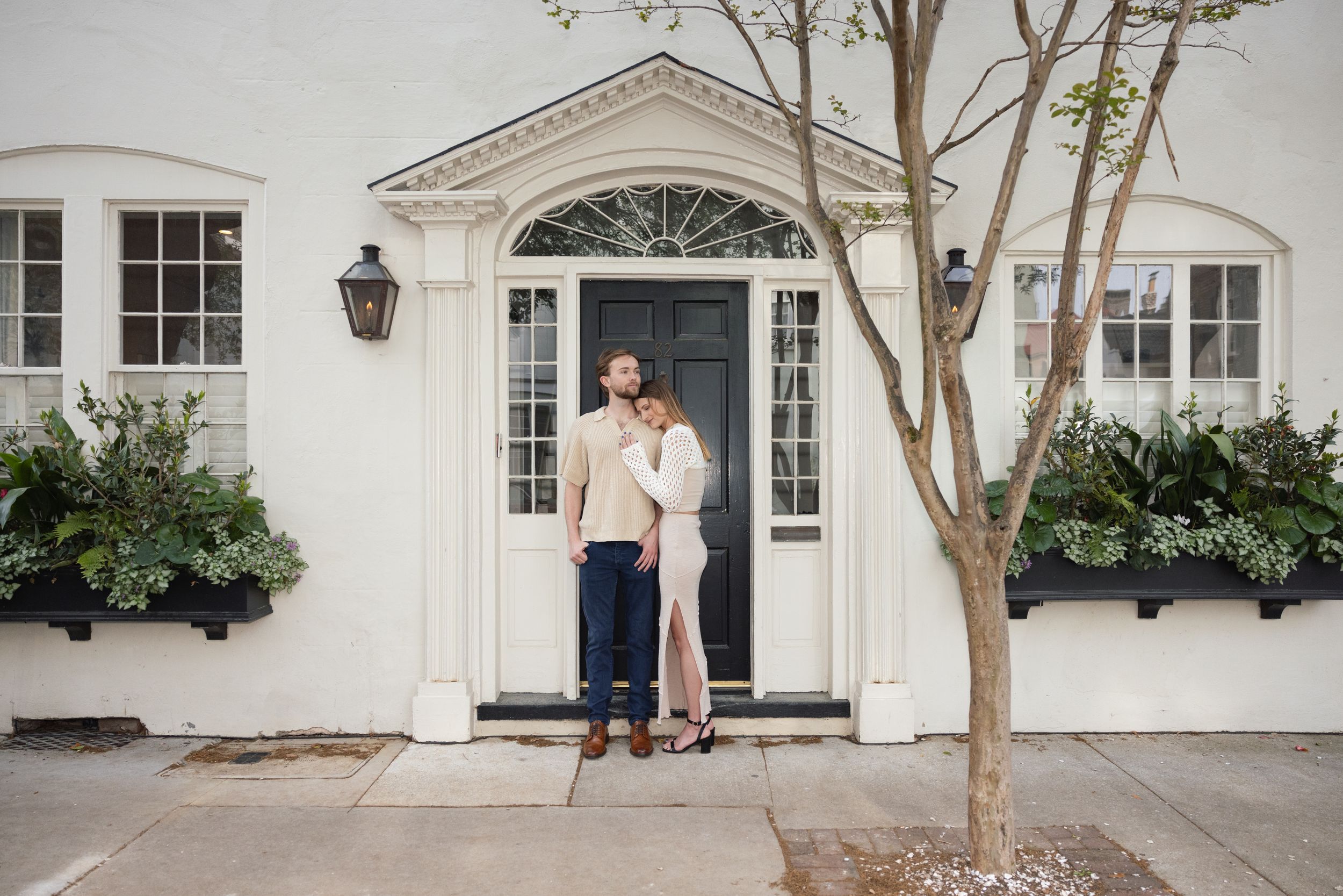Vacation Couples Portrait Photography Session Downtown Charleston, SC Holy City