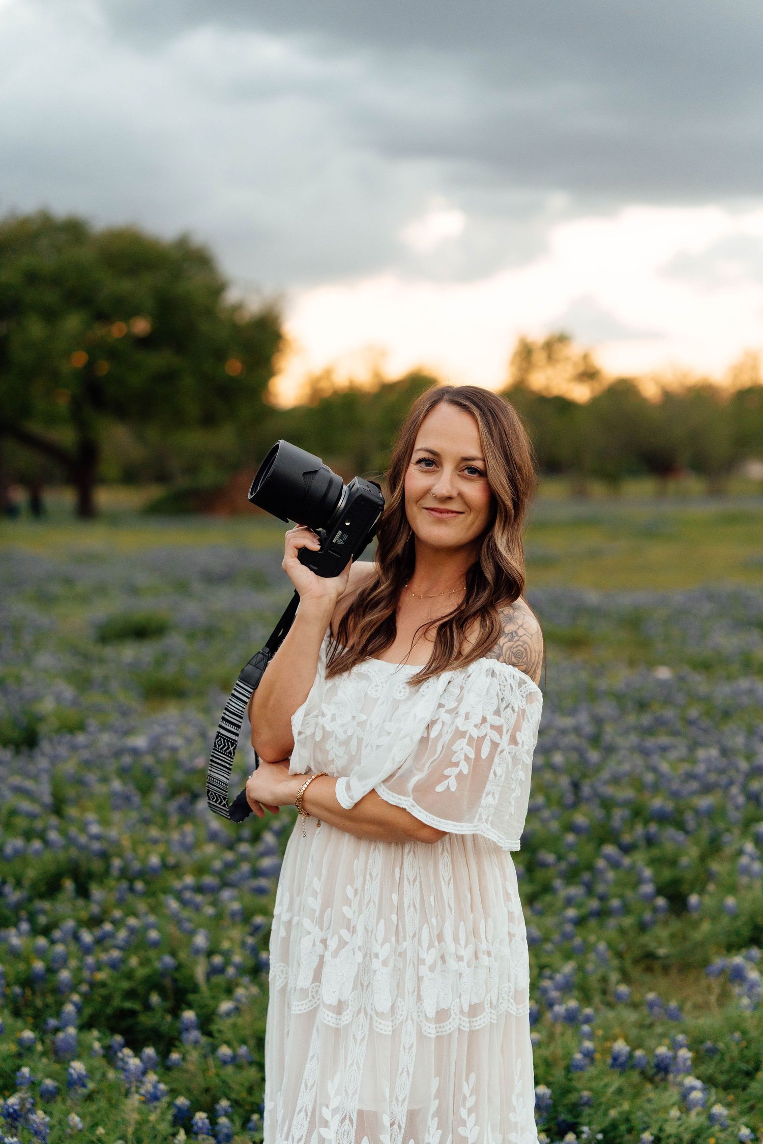 Professional Headshot Branding Image of Anna Carreno Photography Spring Texas Photographer taken by C. Davis Photography at The Lumen Room