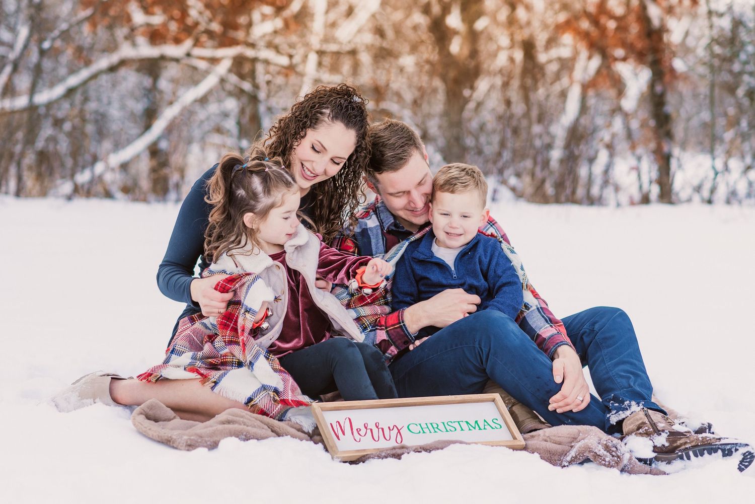 Family Portraits in the winter