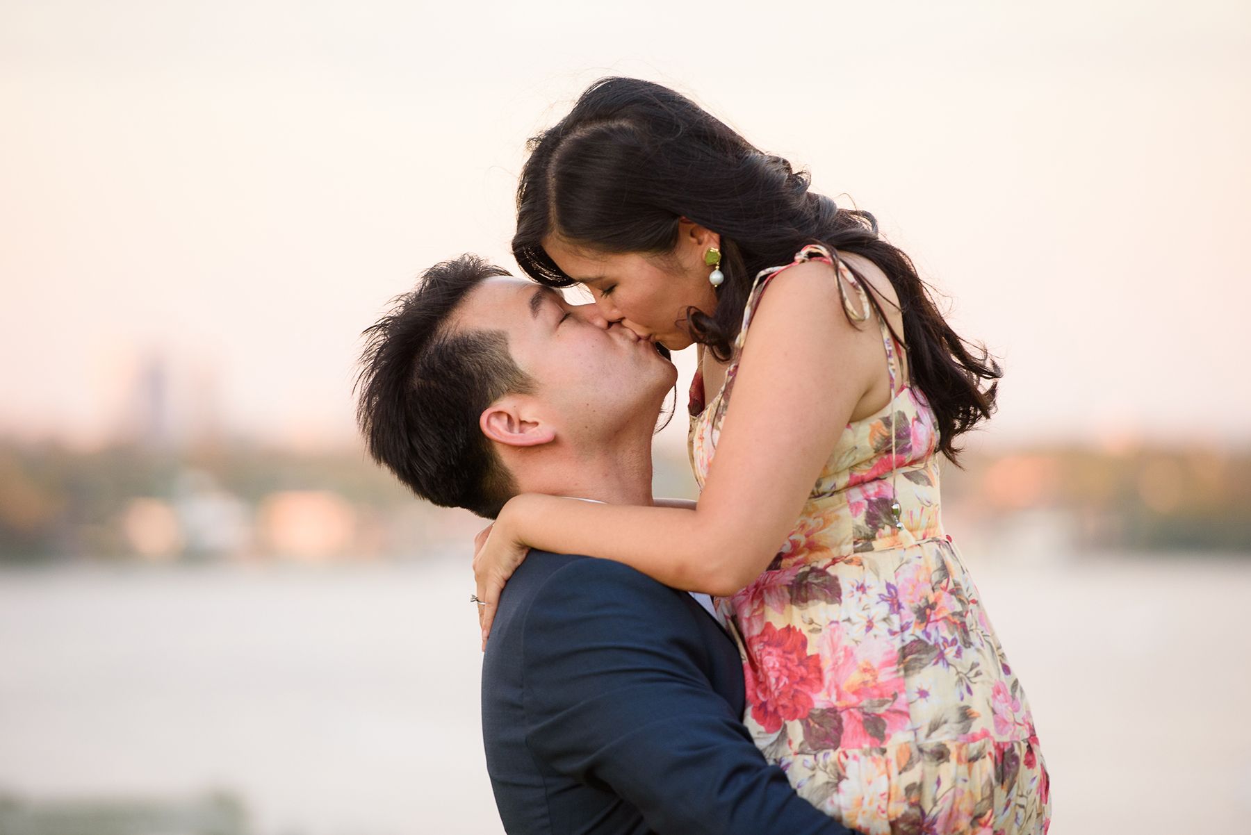 Loving couple in an embrace - Kelly Chapman Photographer Perth