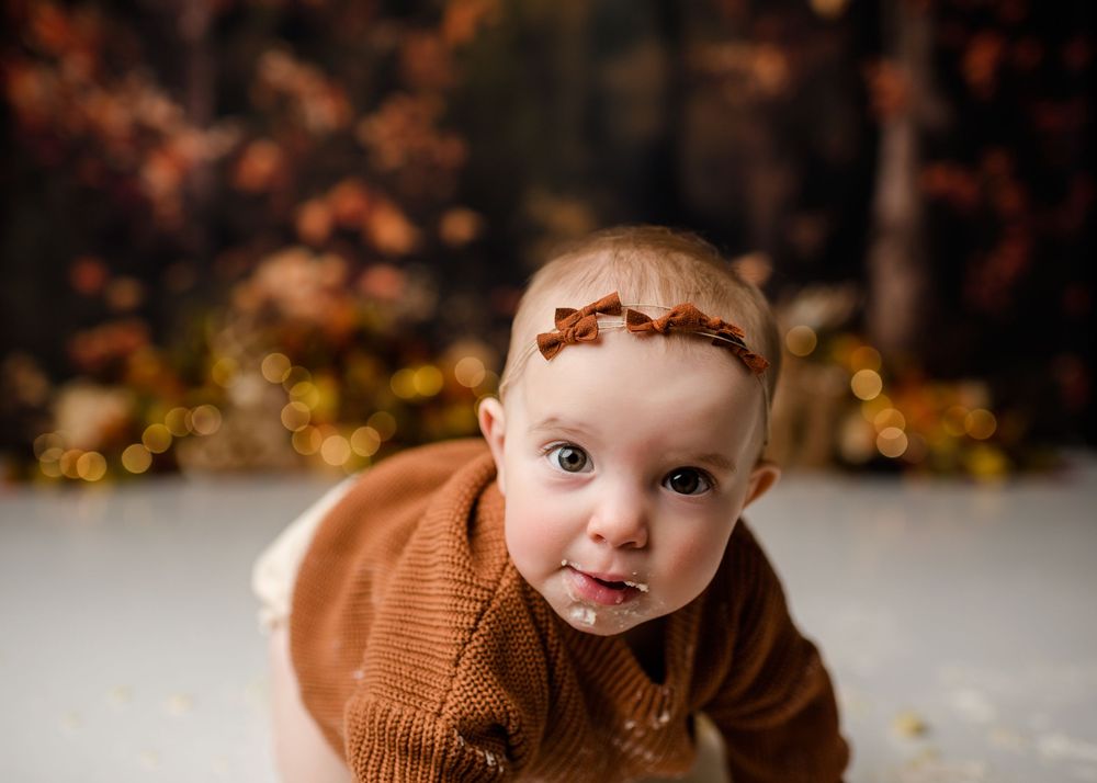 best Hampton Roads cake smash photographer, baby milestone portraits Norfolk, Hampton baby portrait studio, 1st birthday photoshoot near me