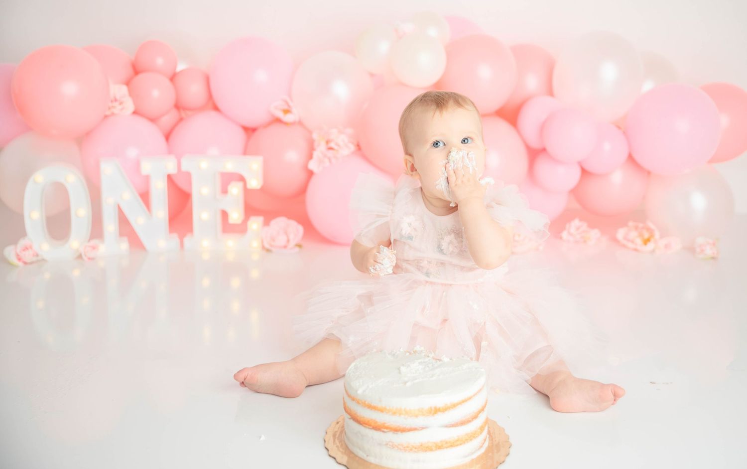 Simply Pink Cake Smash