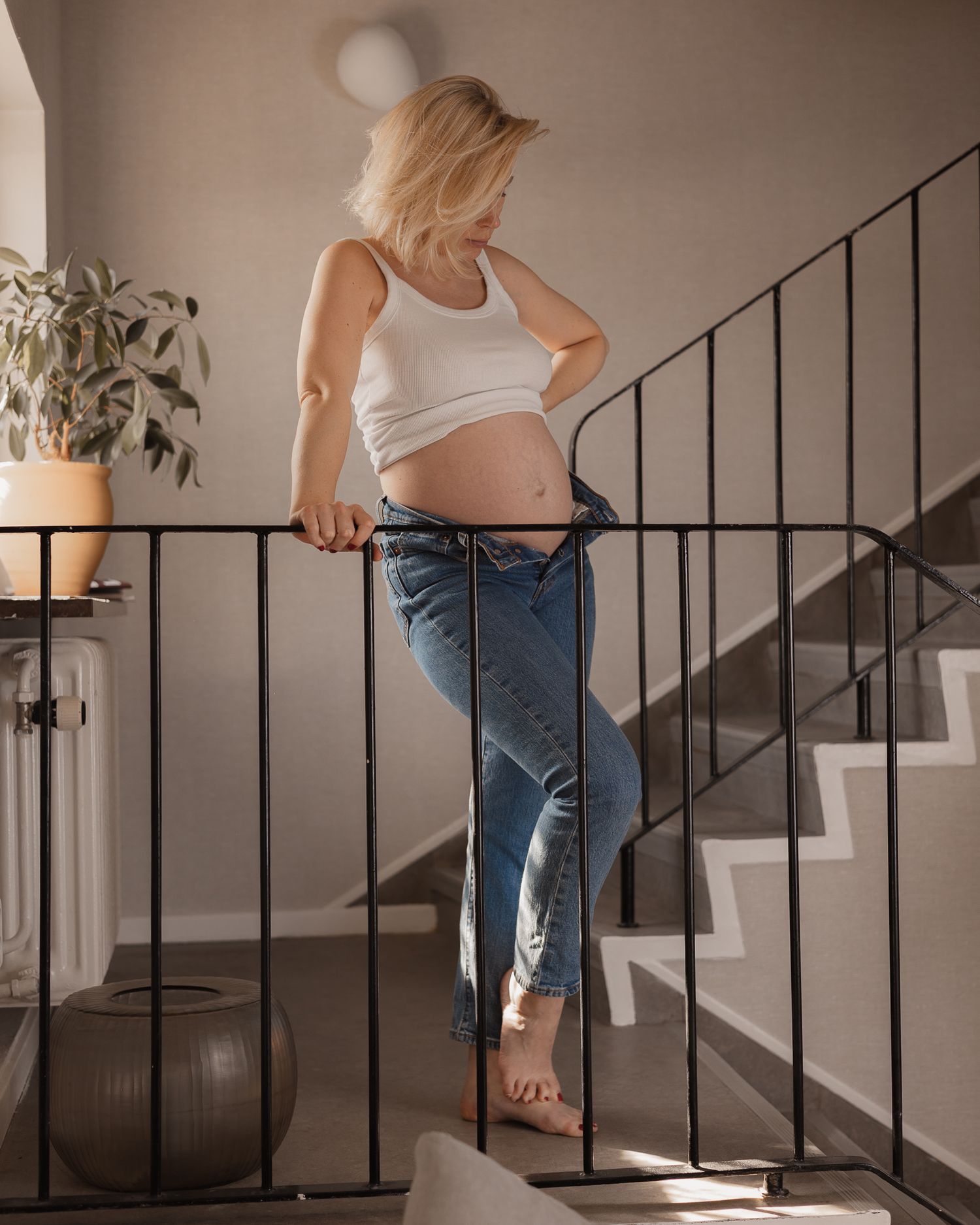 Gravidfoto ystad kvinna gravid