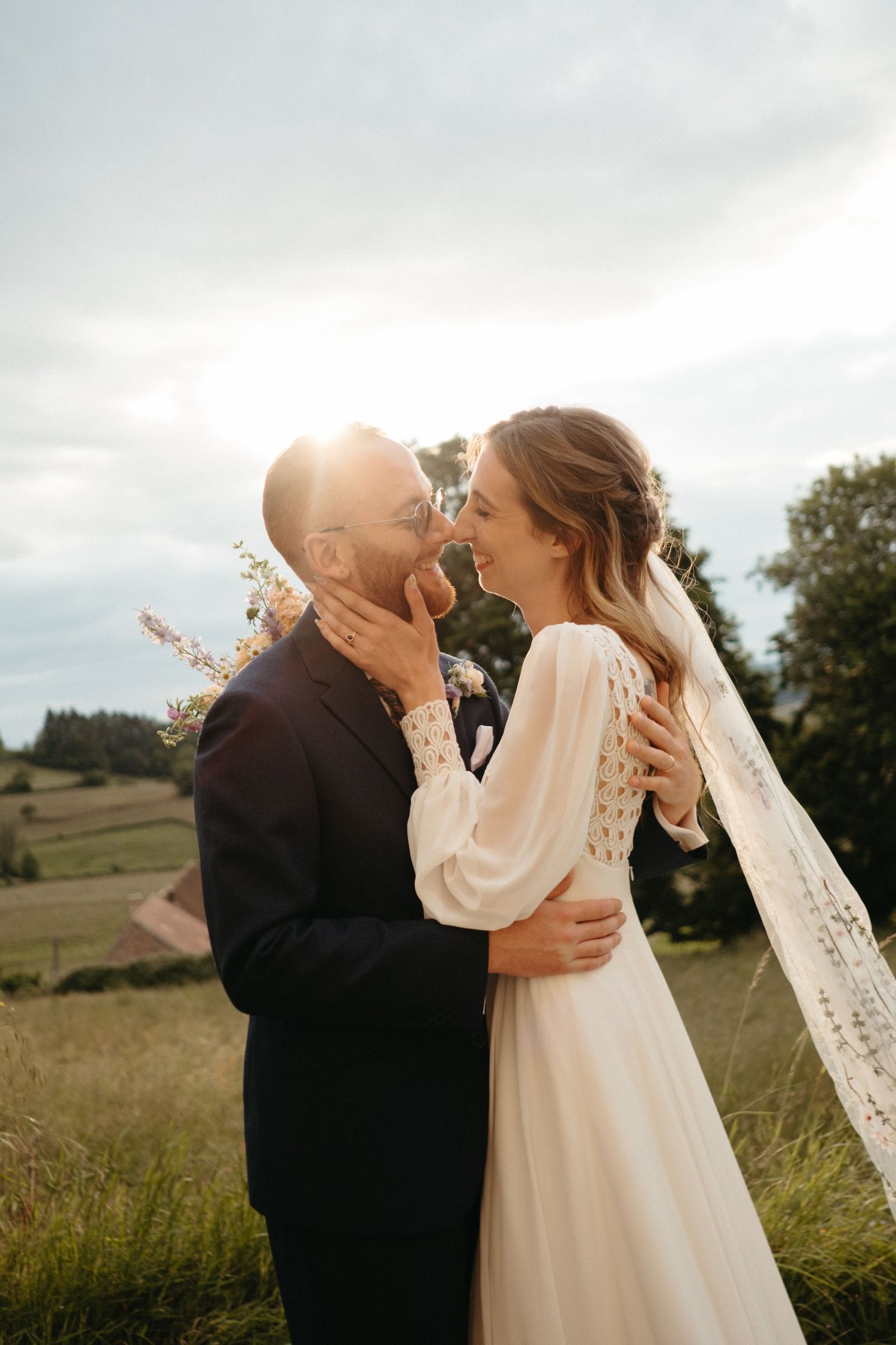 International wedding in Borgogne