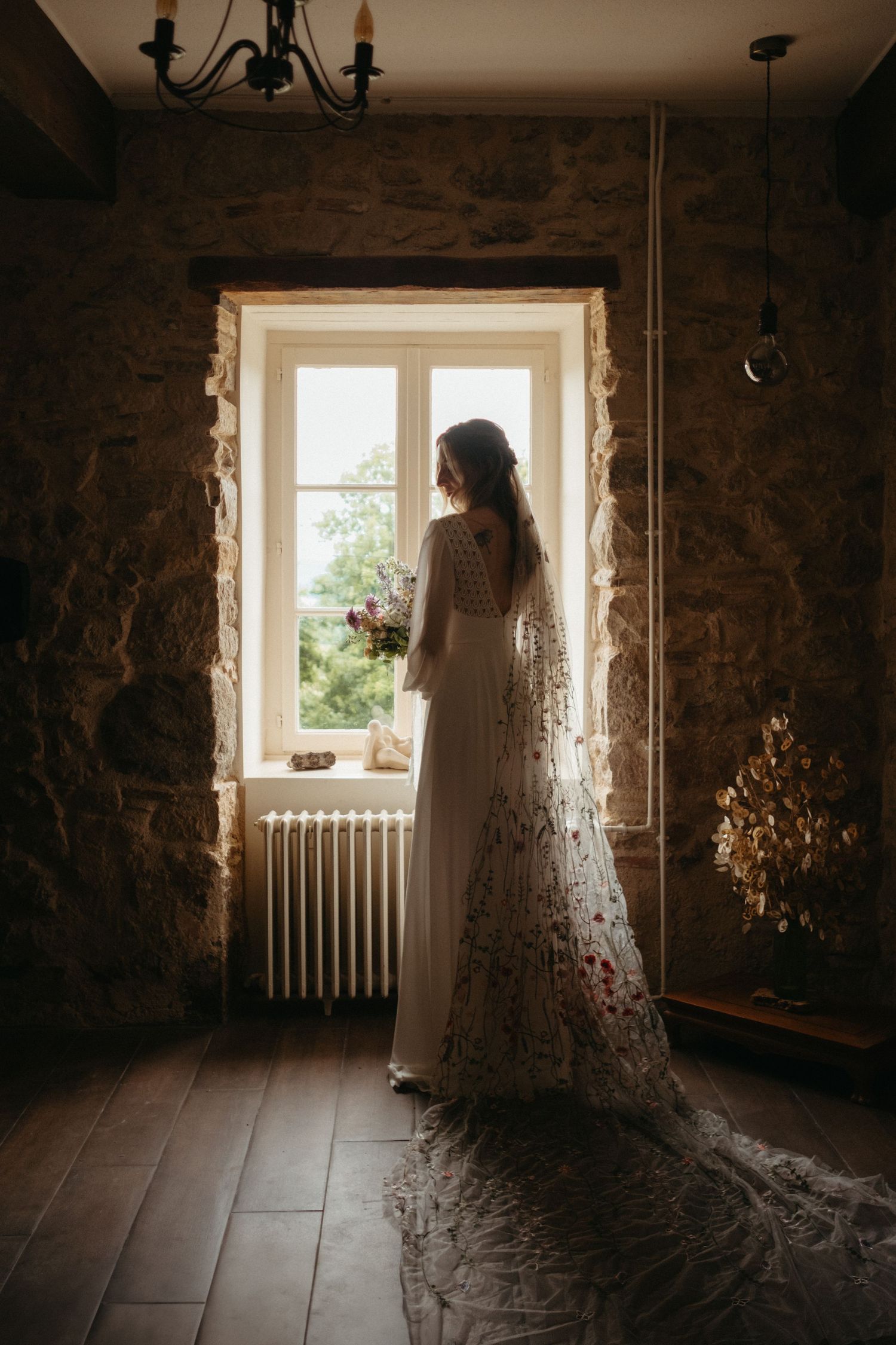 International wedding in Borgogne