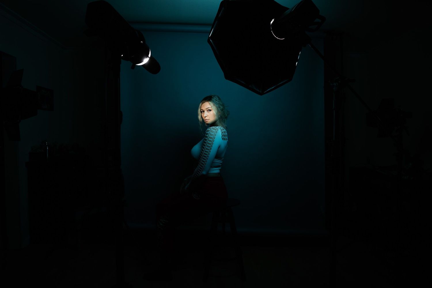Westcott lighting Lindsey Adler optical snoot