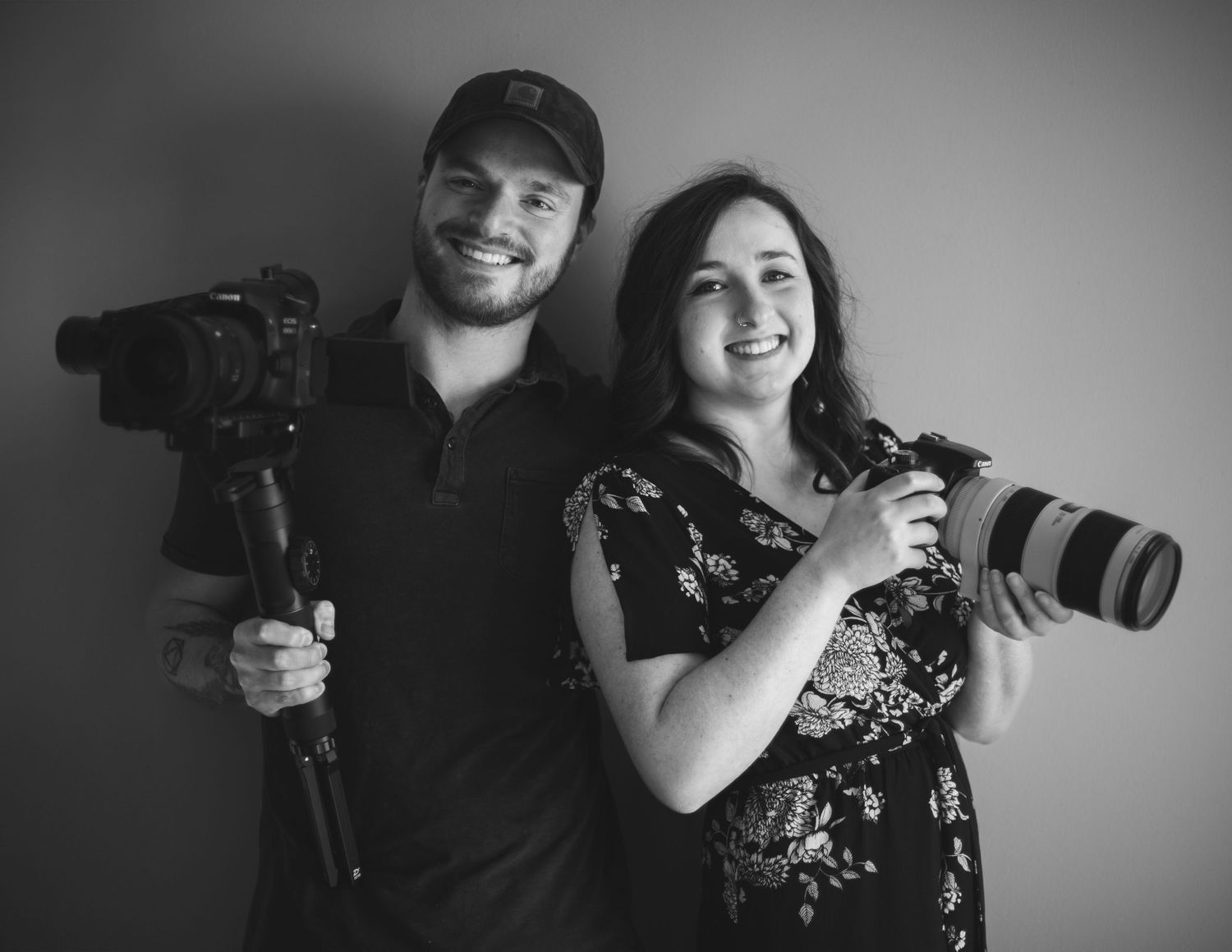 Portrait of the Photographer and Videographer at Crossed Paths Media
