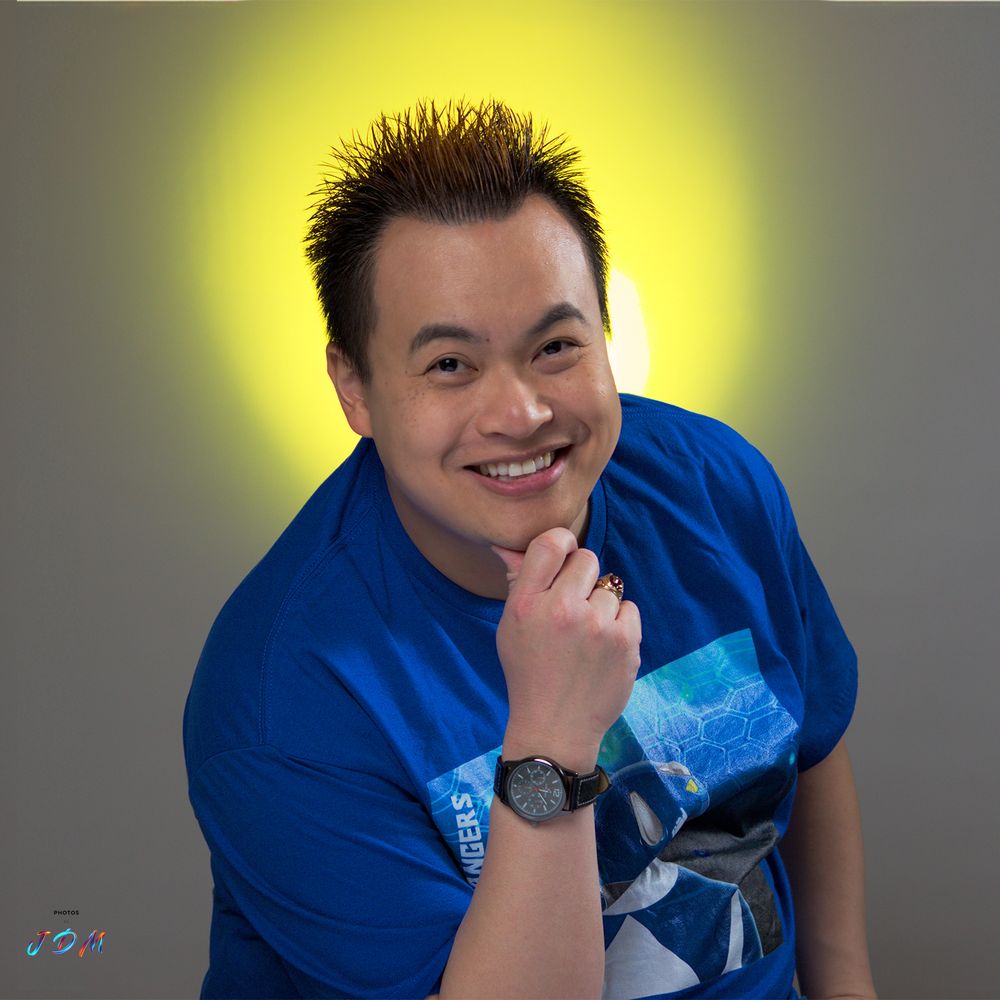 Personal branding portrait, white/grey with color accent background, Bay Area brand photography