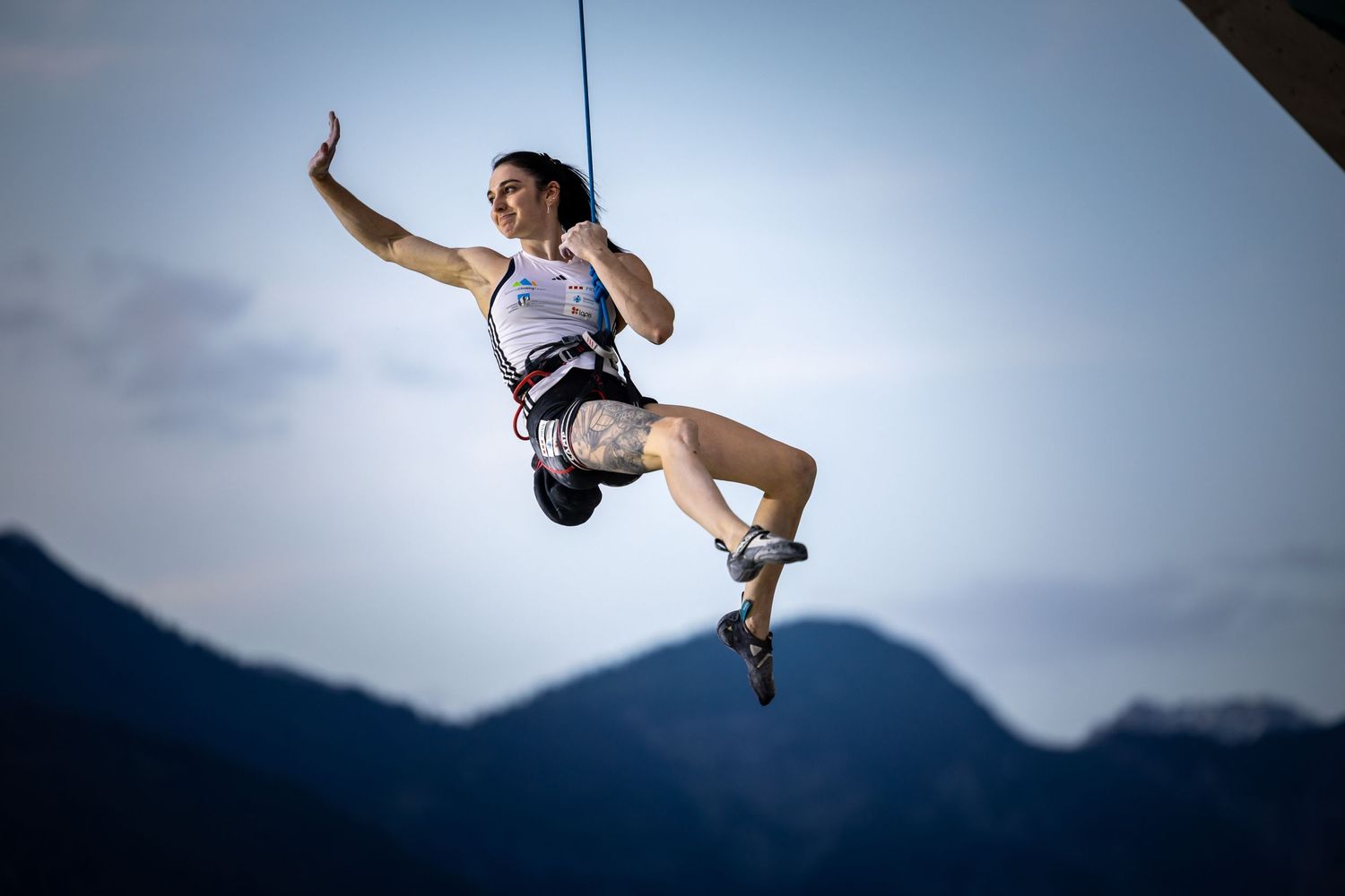 Sport climbing competition - photo by Jan Virt, Official World Climbing photographer