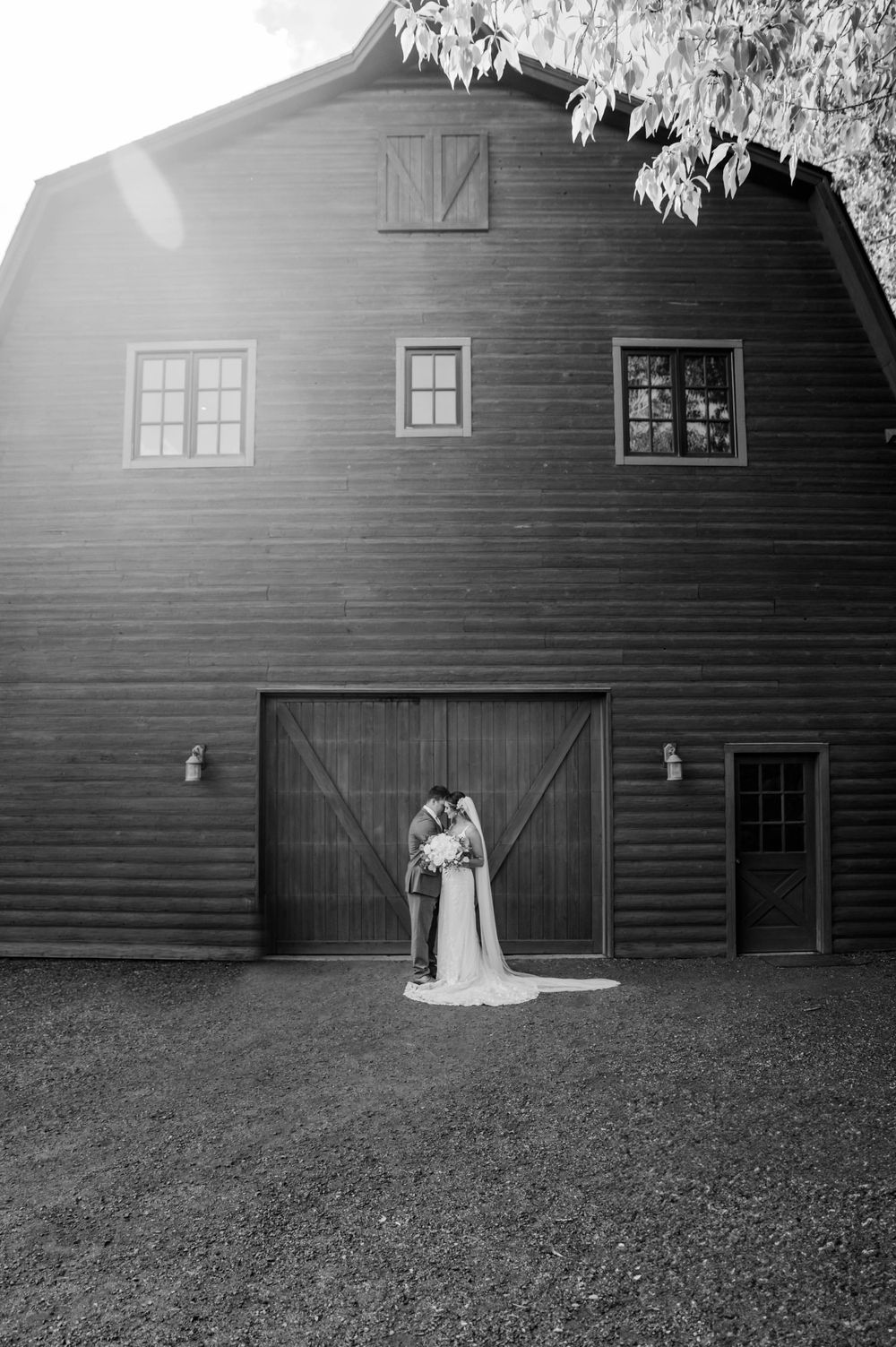 Black and white barn photo photography