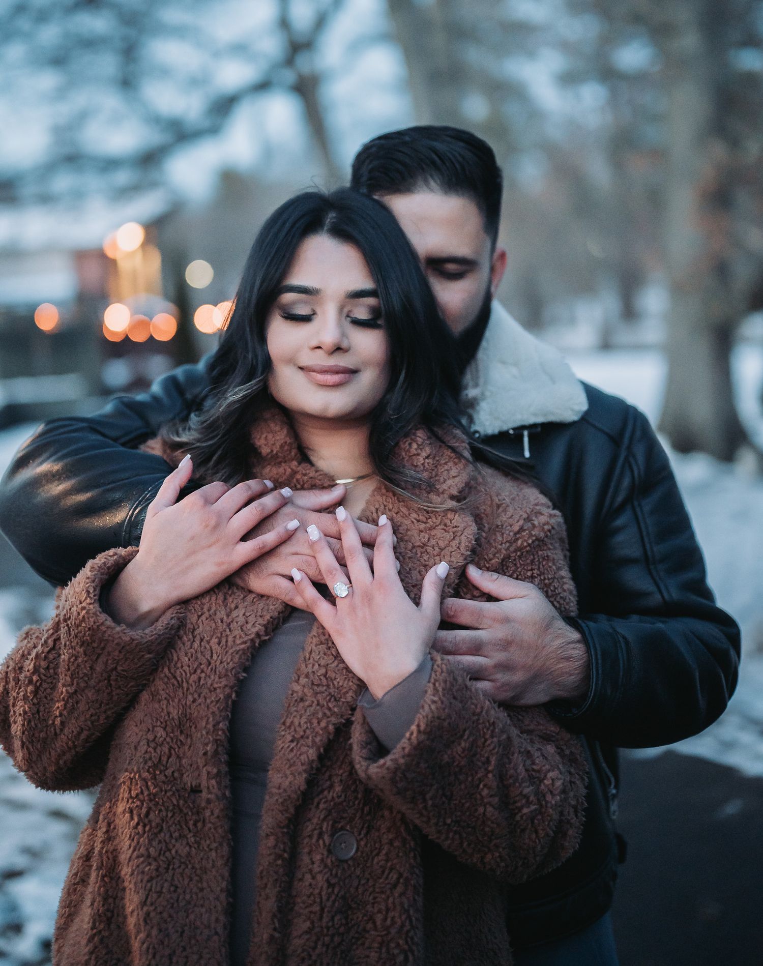 Engagement session in West Hartford CT
