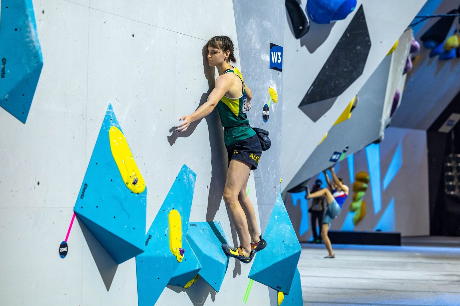 Sport climbing competition - photo by Jan Virt, Official World Climbing photographer
