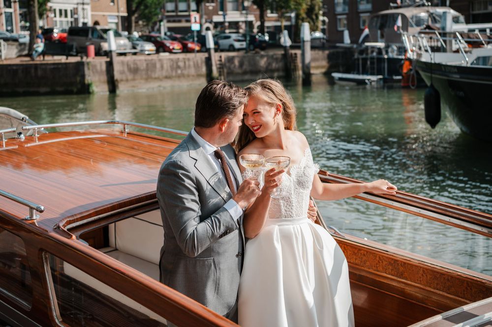 Si Barone Huwelijksbootje Dordrecht bruiloft