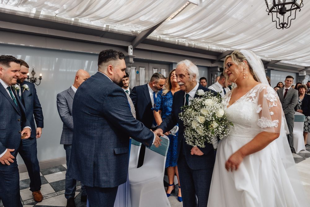 Father of the bride Stanhill Court Hotel
