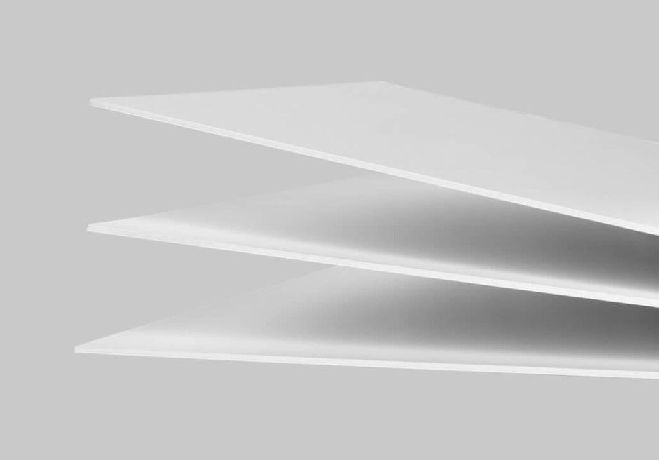 Detailed view of high-quality 1.1 mm photo paper showcasing its thickness and texture