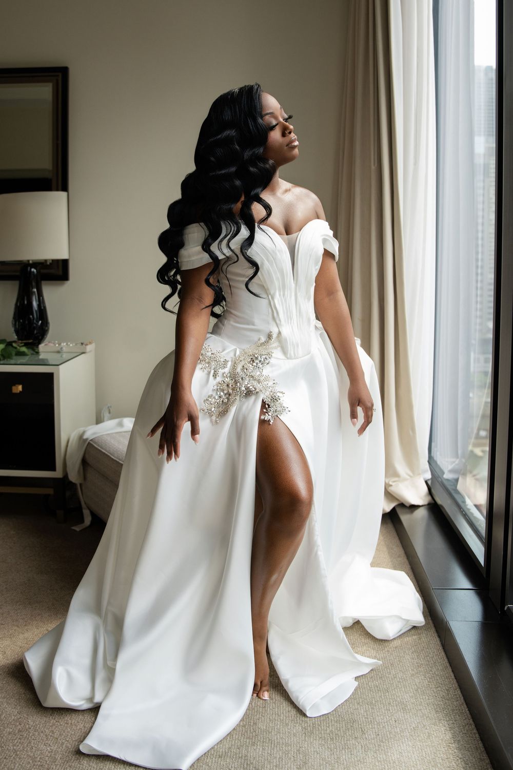African American wedding photographer in Chicago