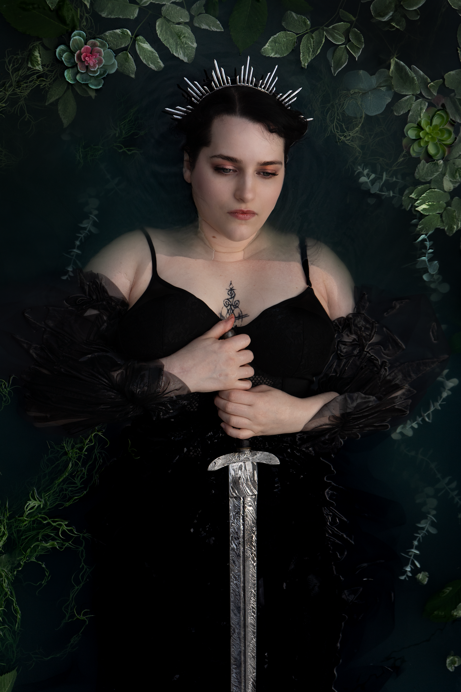 pond photoshoot