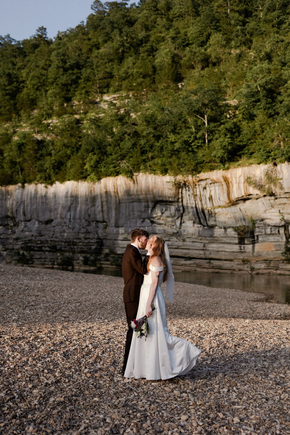 buffalo river elopement photos