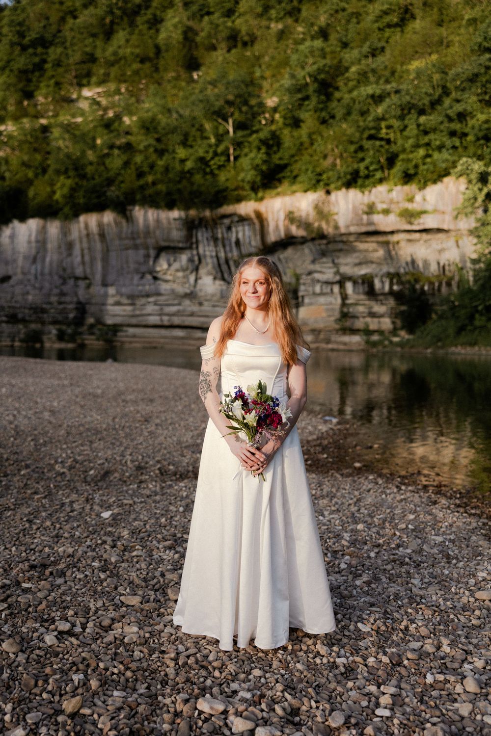 arkansas elopement bride