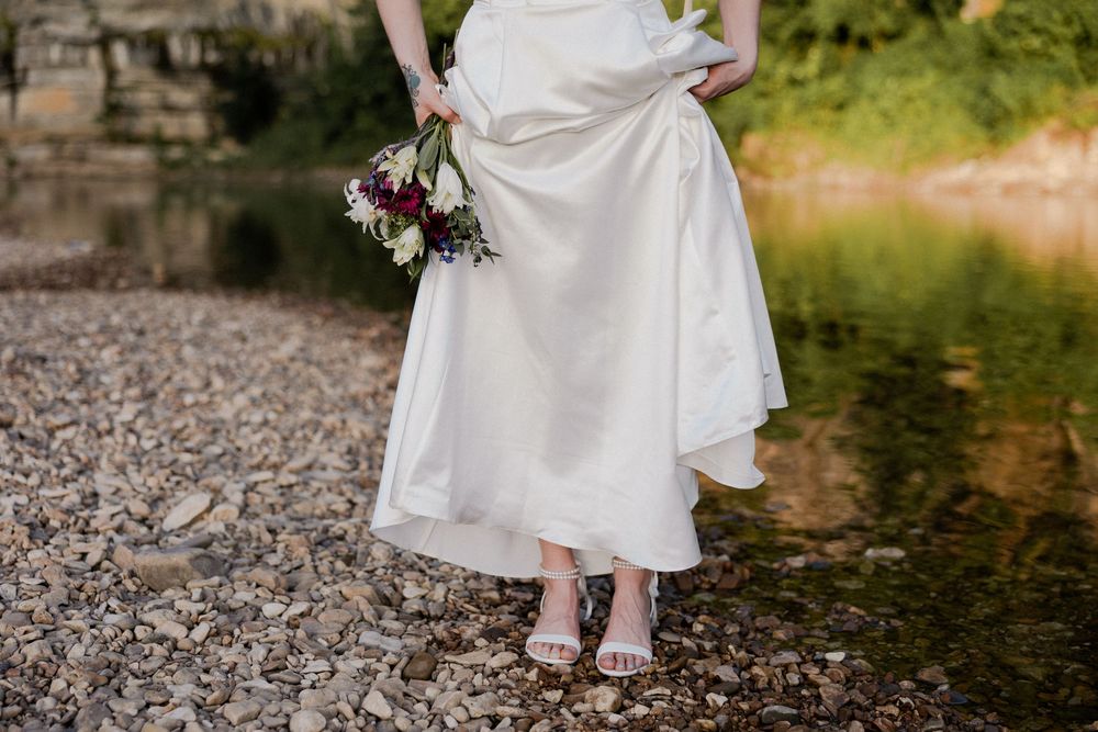 arkansas elopement bride