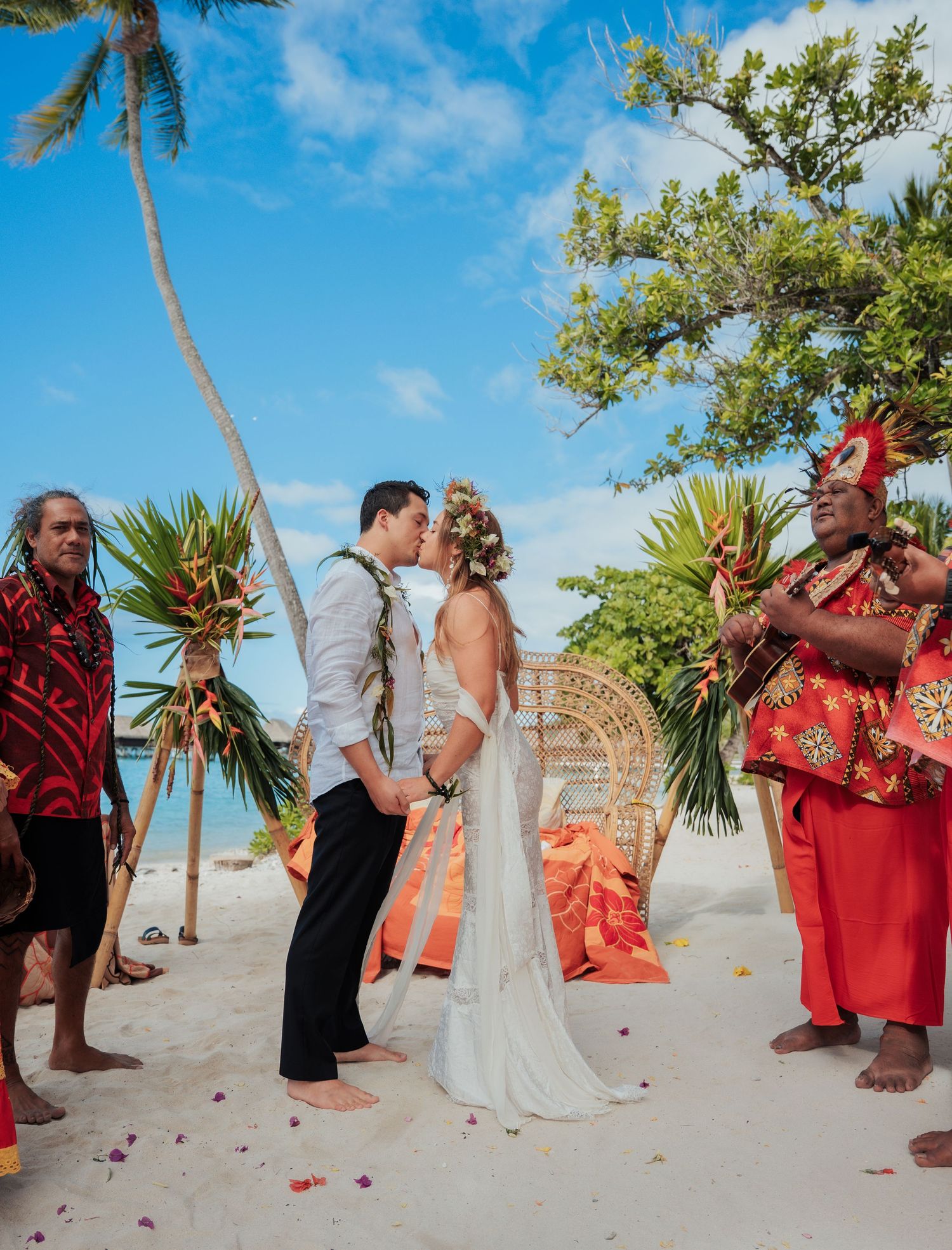 Wedding photography in french Polynesia, Sofitel Moorea