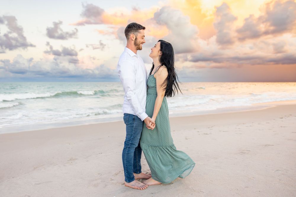 Event photography, Couples, engagement, beach, Vero Beach Florida Photographer, Portrait.