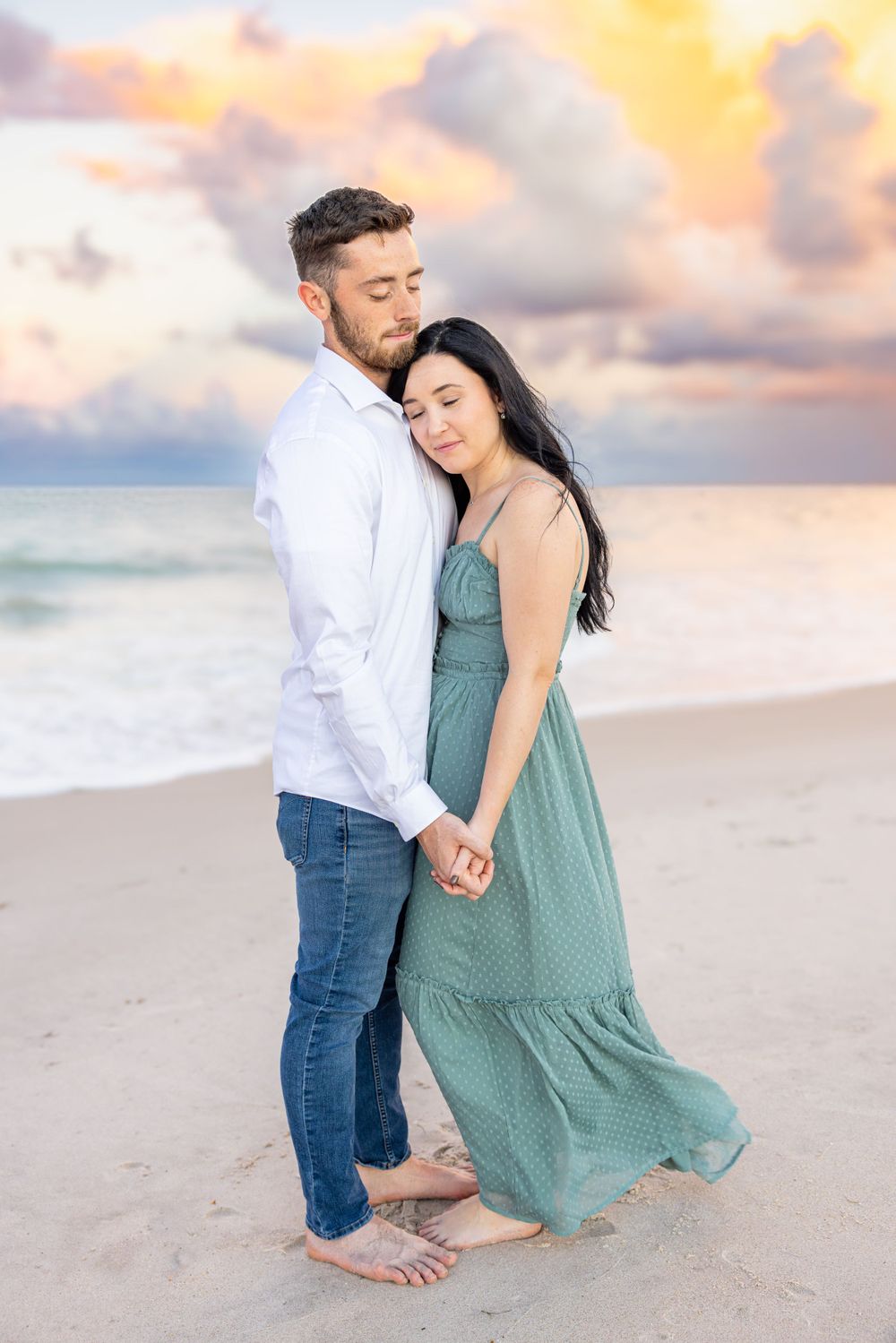 Event photography, Couples, engagement, beach, Vero Beach Florida Photographer, Portrait.