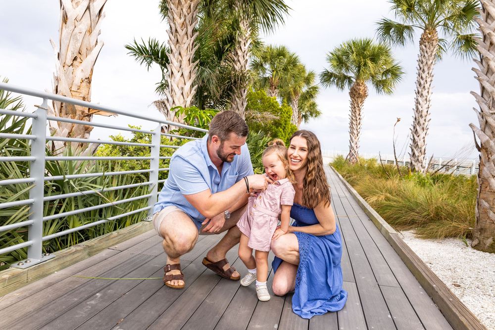 boardwalk pier family photo st petersburg fl