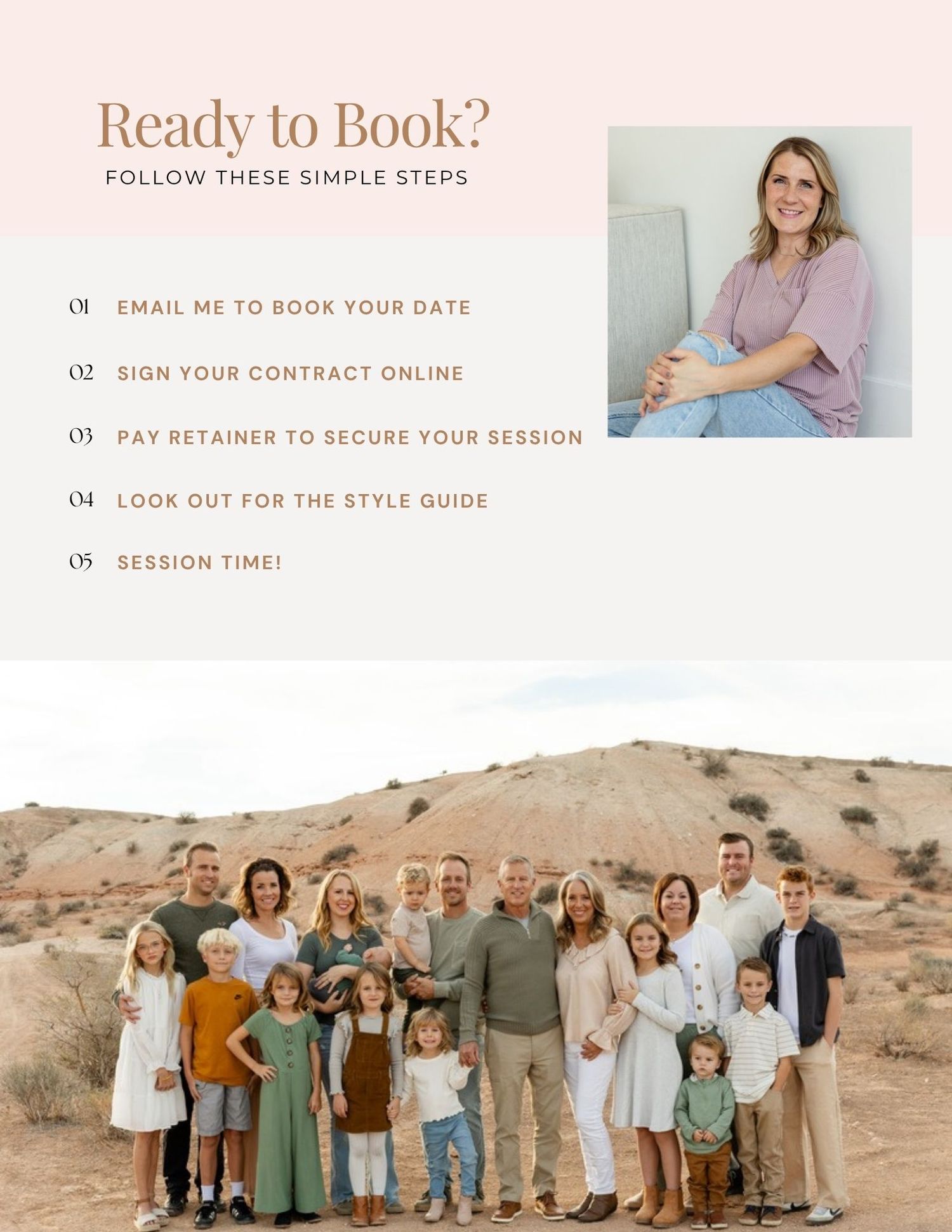 ready to book in southern utah