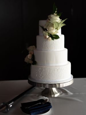Four Tiered Wedding Cake - Reno Wedding Photography