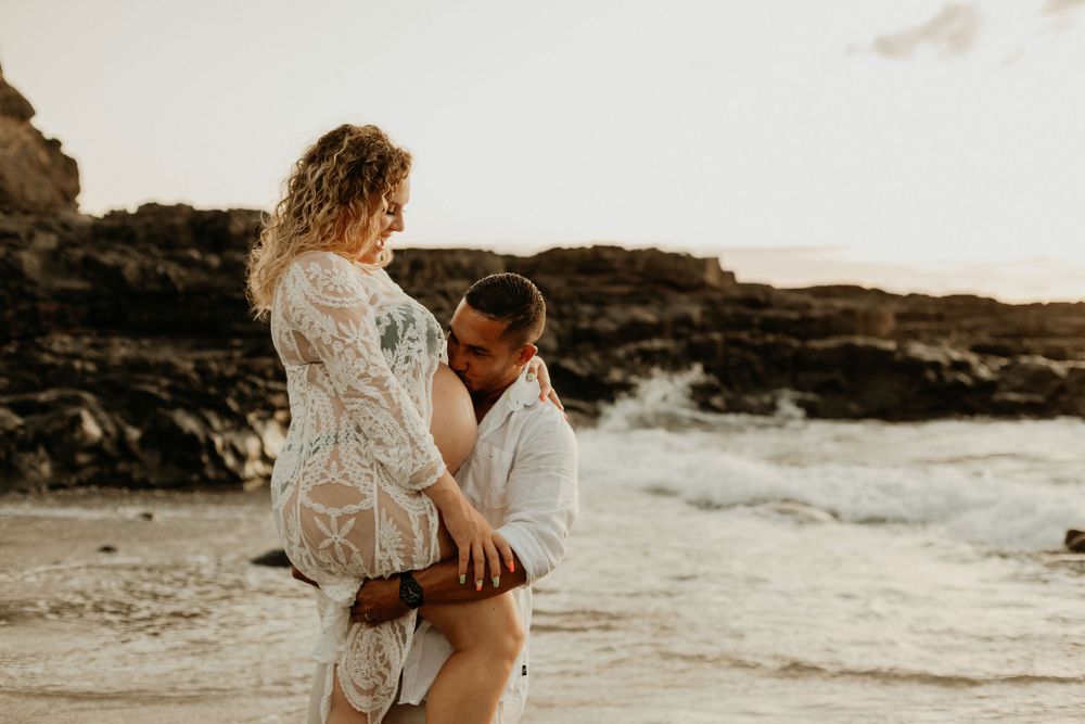 shooting prénatal aux sables d'olonne