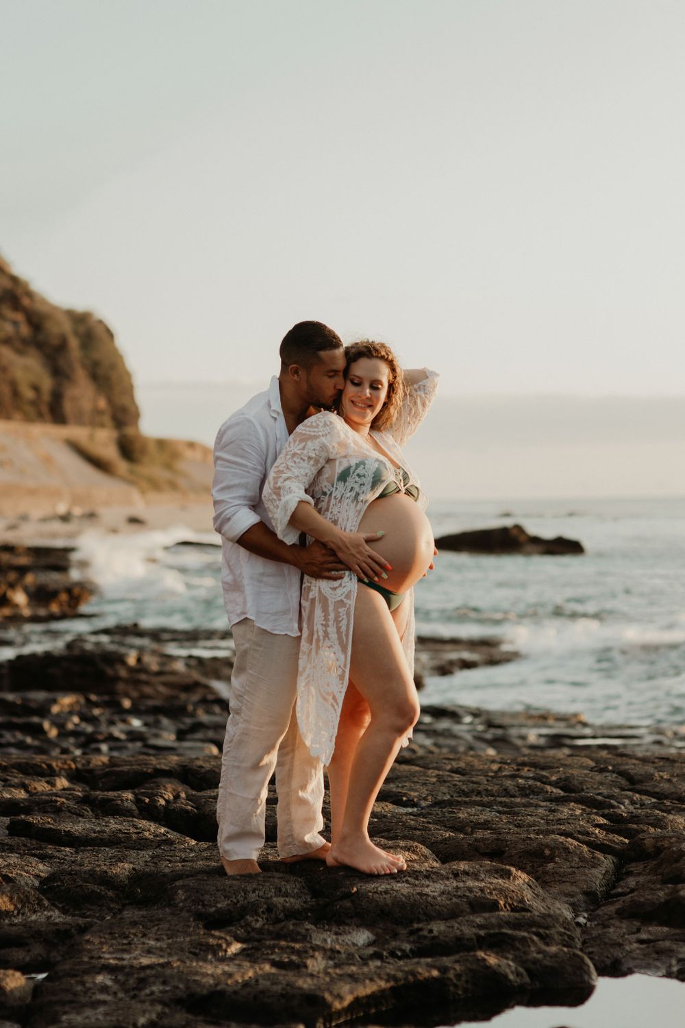 shooting couple grossesse en vendée
