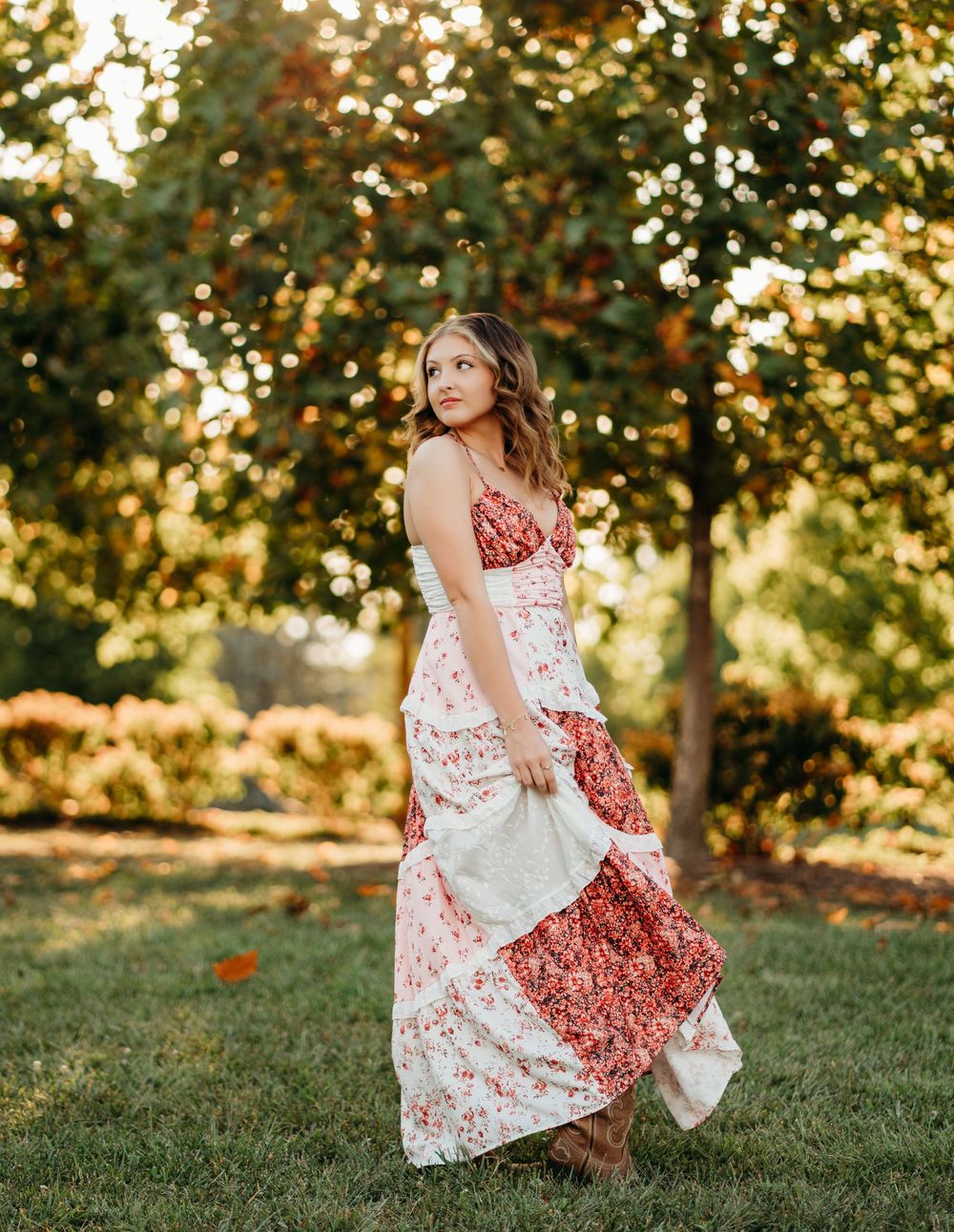 Senior Photos at golden Hour