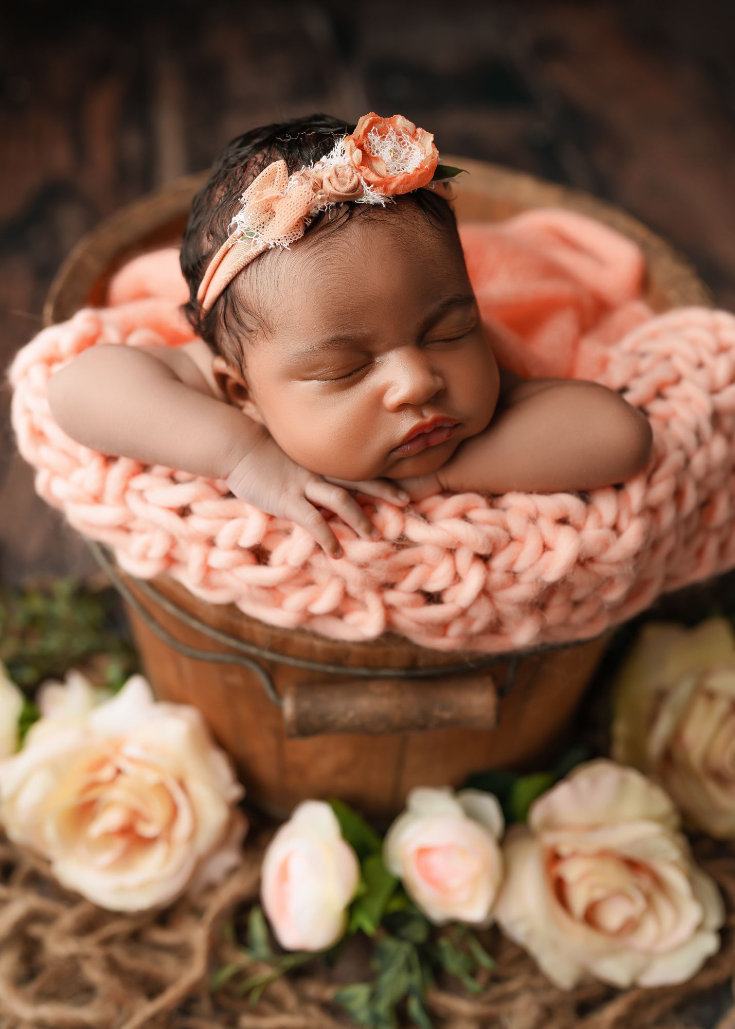 Newborn photography studio located in between Atlanta, Georgia and Birmingham, Alabama with full service photo studio.