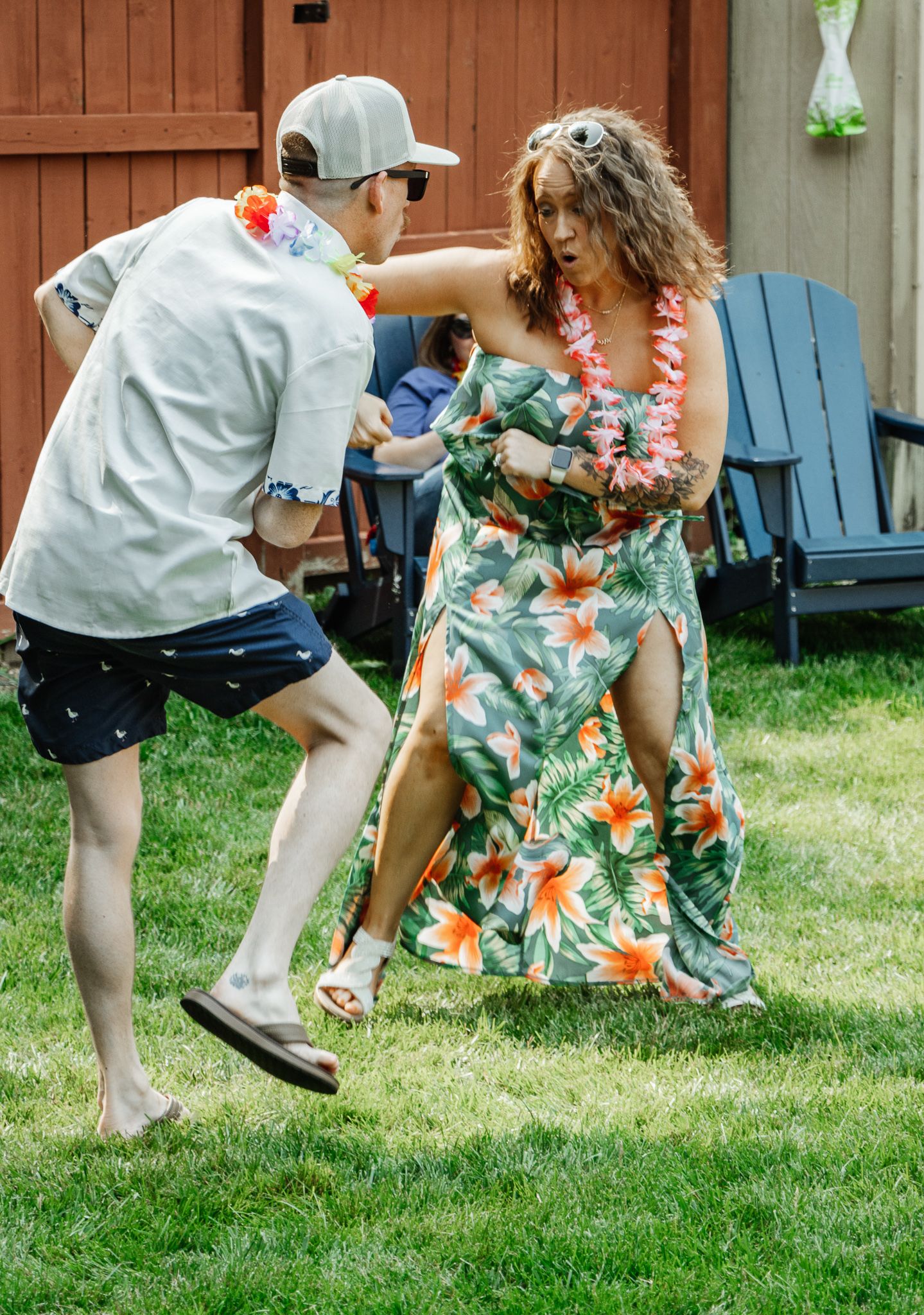 Groom & Sister dancing to Cotton Eyed Joe | K Murphy Photos | Roanoke, Virginia | Wedding & Event Photography