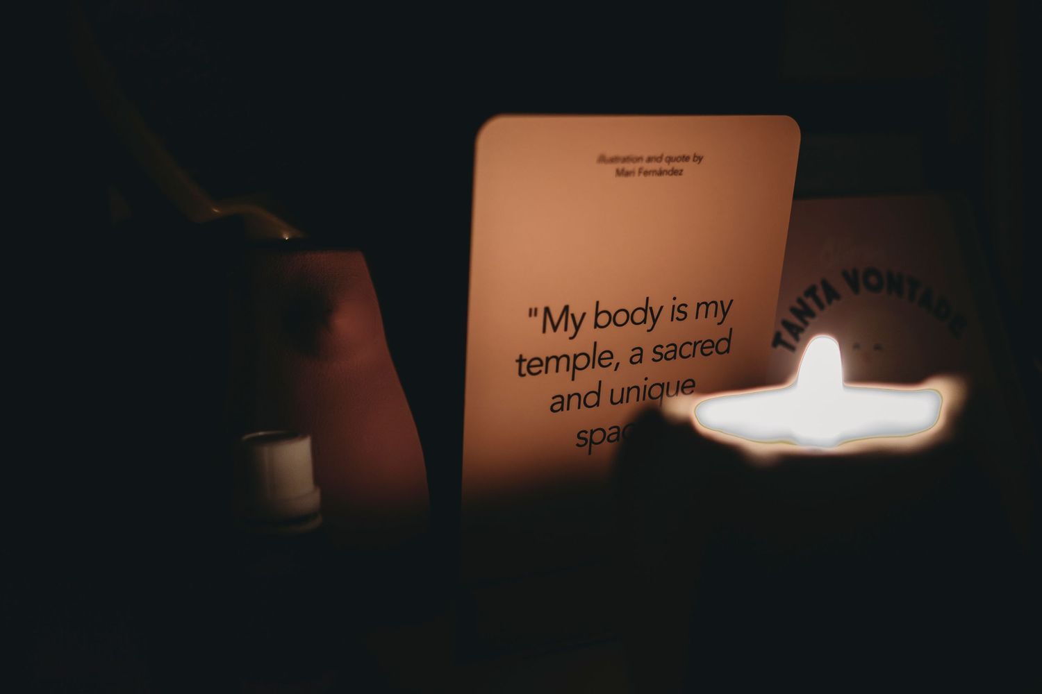 Card com frase motivacional para Parto domiciliar , detalhe em Lisboa Portugal