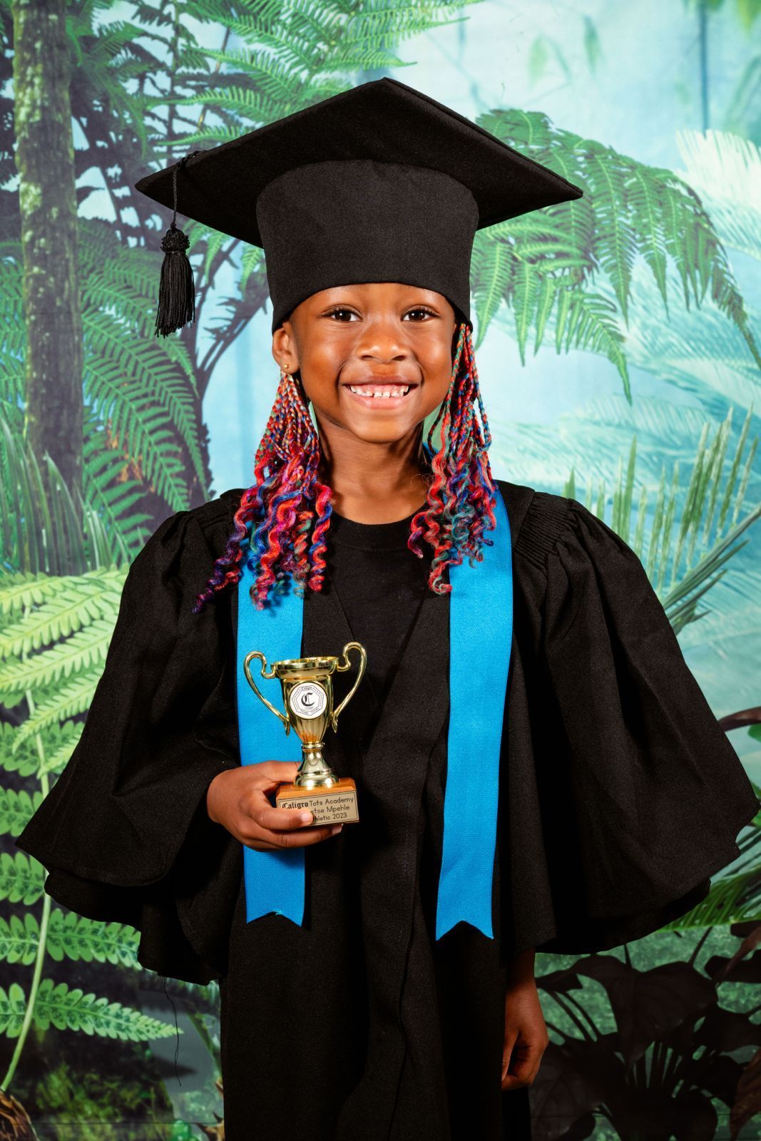Individual school portrait of a learner at Caligro Primary school.