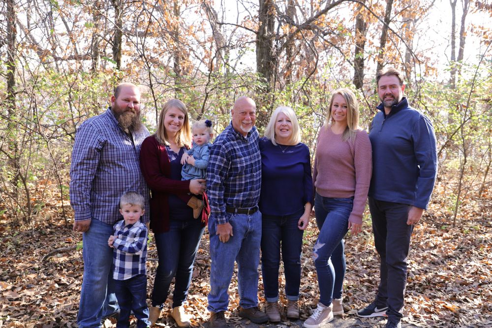 Extended family photo