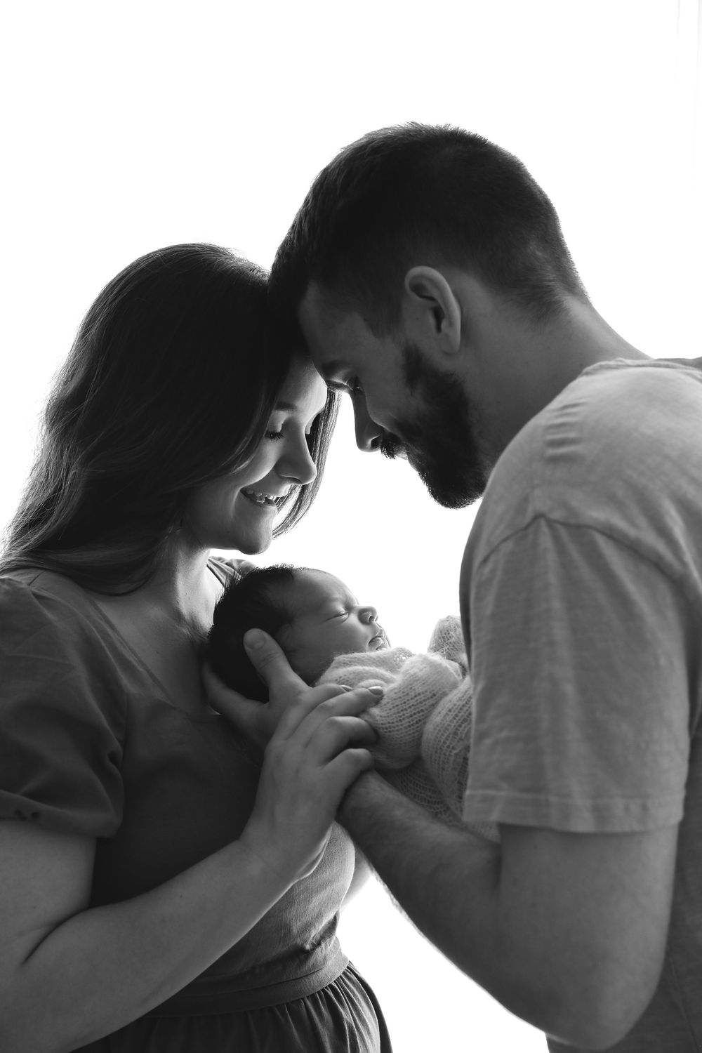 Lifestyle newborn photography near Nashville Tennessee