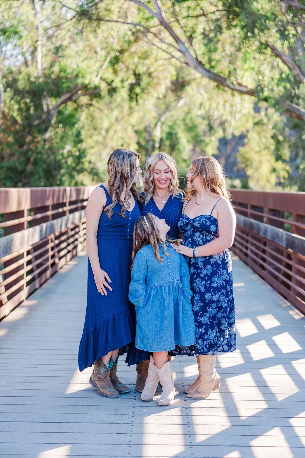 Light and airy family portraits in Southern California